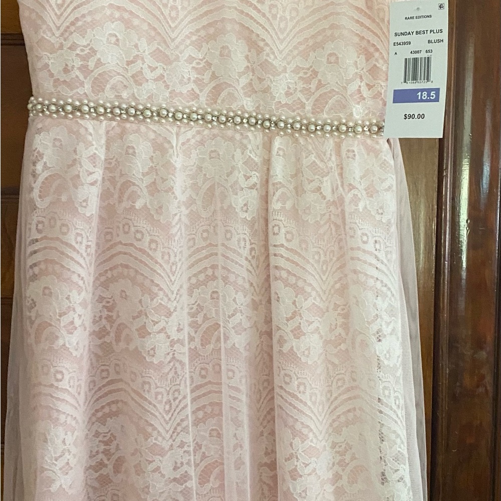 Elegant Pink Lace Kids rare edition Dress